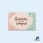 Tarjeta de Agradecimiento - Imagen 3