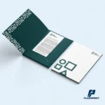 alt="Carpetas folder personalizadas con diseño corporativo en acabado mate"