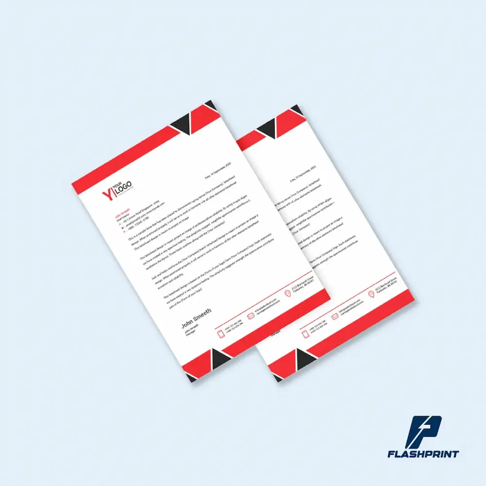 hojas menbretadas alt="Hojas membretadas personalizadas con logo corporativo"