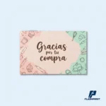 Tarjeta de Agradecimiento - Imagen 2