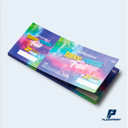 alt="Cupones personalizados numerados y perforados para sorteos o promociones"