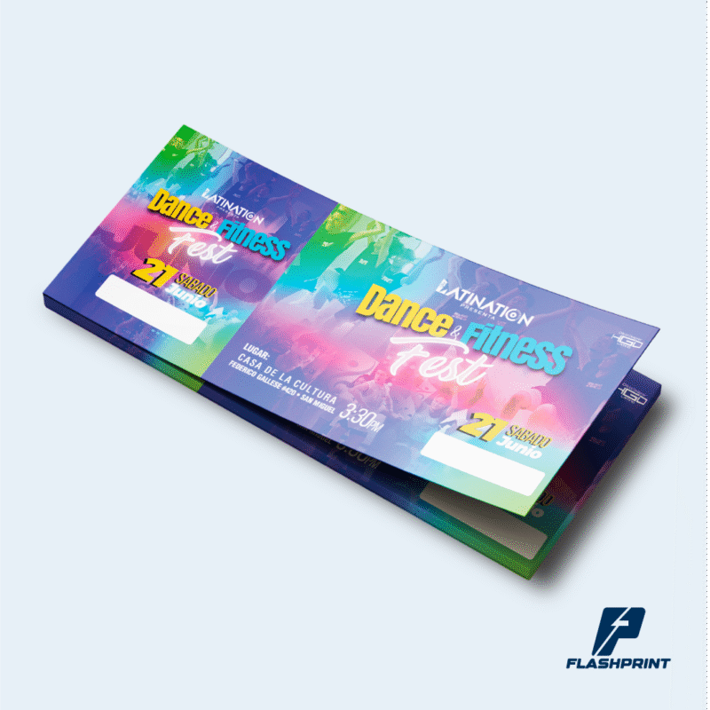 alt="Cupones personalizados numerados y perforados para sorteos o promociones"