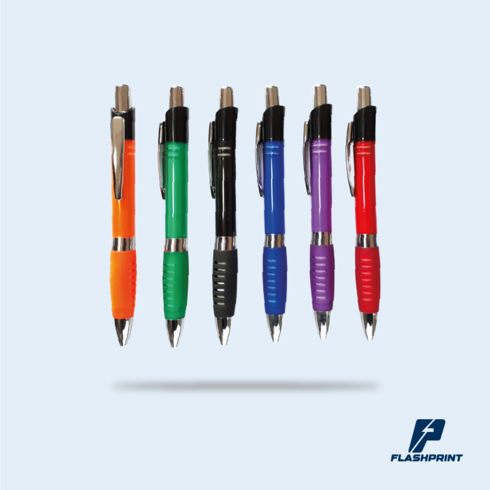 alt="lapicero full color con detalles metálicos personalizado con logo, ideal para publicidad y branding corporativo"