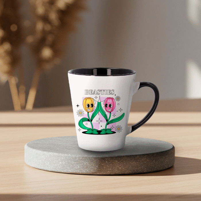 Taza Cónica 12oz Color Interior y Asa - Imagen 5