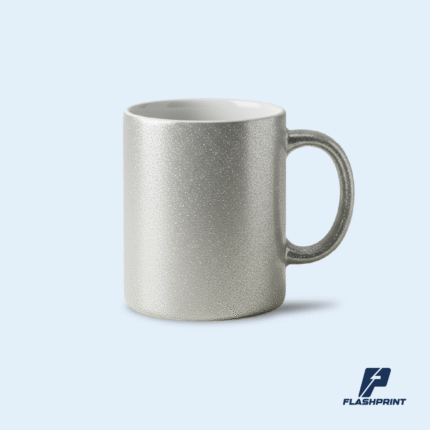 alt="Taza escarchada personalizada full color con interior blanco para sublimación, ideal como regalo o merchandising"