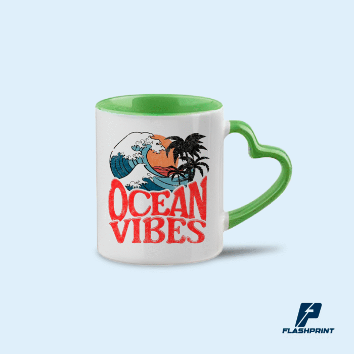 Taza con Asa de Corazón - Imagen 2