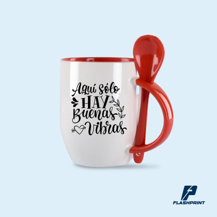 Taza con Cuchara - Imagen 3