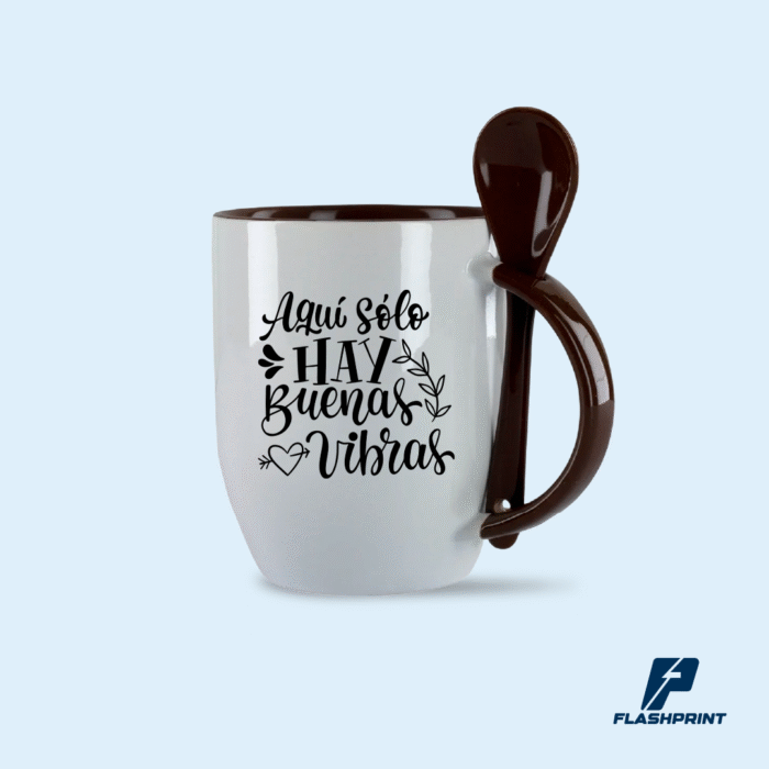 Taza con Cuchara - Imagen 2