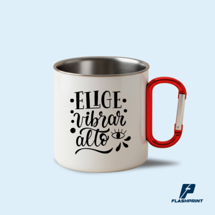 alt="taza cónica negra de cerámica 17 oz y 11 oz personalizable"