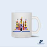 alt="Chop sublimable pavonado de vidrio 11oz con acabado esmerilado elegante, diseñado para personalización a través de sublimación a todo color"